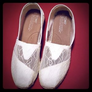 Women's TOMS Alpargata Classic Lace Slip on